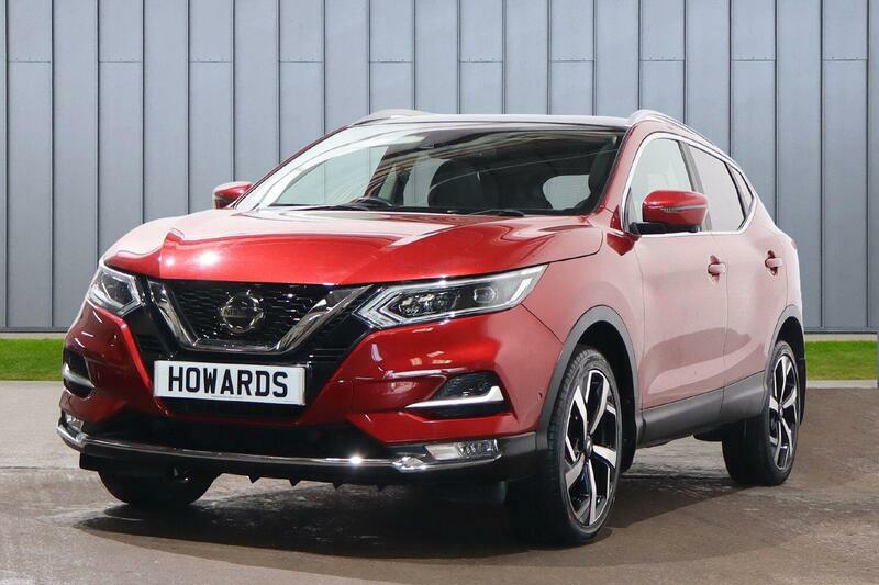 Nissan Qashqai 1.3 Dig-t Tekna Euro 6 Ss B12NSK Red #3