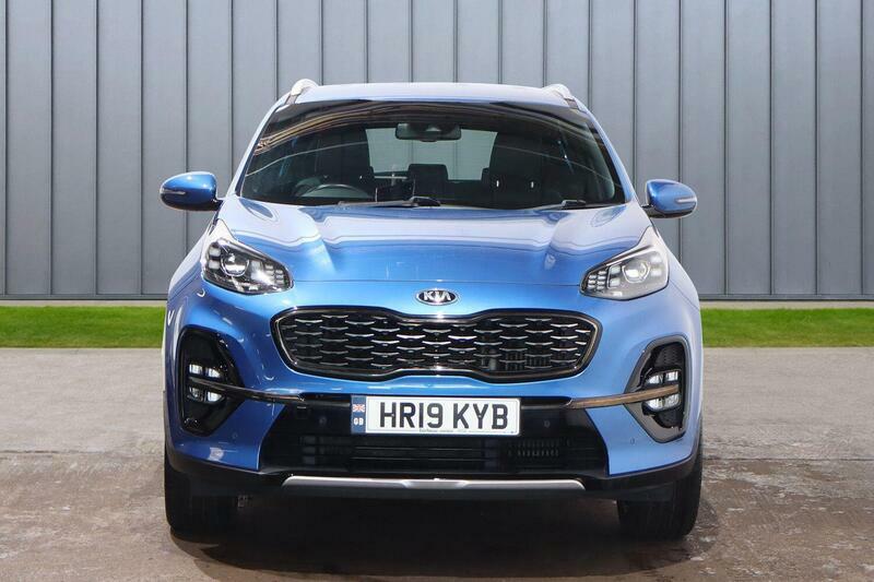 Kia Sportage 1.6 T-gdi Gt-line Euro 6 Ss HR19KYB Blue #2