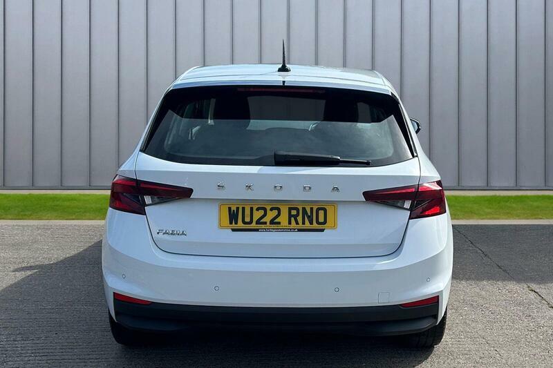 Skoda Fabia 1.0 Tsi Se L Dsg Euro 6 Ss WU22RNO White #6