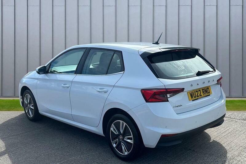 Skoda Fabia 1.0 Tsi Se L Dsg Euro 6 Ss WU22RNO White #2