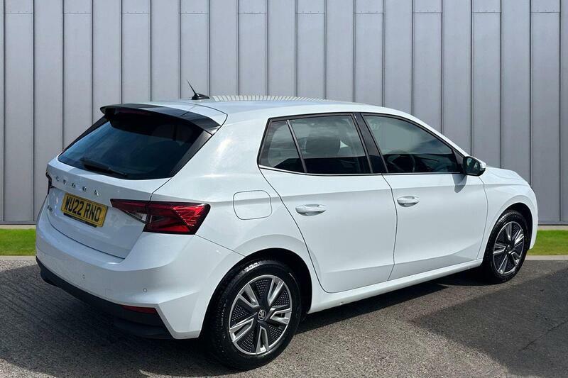 Skoda Fabia 1.0 Tsi Se L Dsg Euro 6 Ss WU22RNO White #4