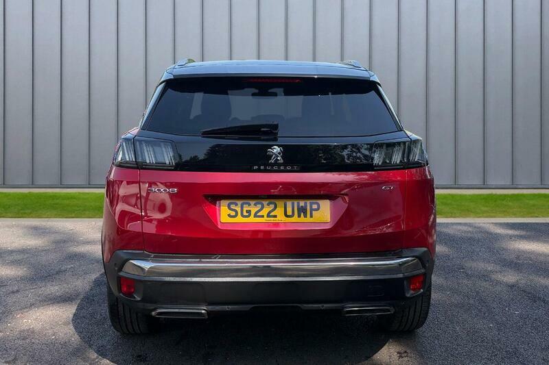 Peugeot 3008 1.2 Puretech Gt Eat Euro 6 Ss SG22UWP Red #5