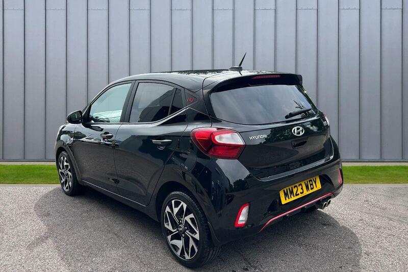 Hyundai I10 1.0 T-gdi N Line Euro 6 Ss MM23WBY Black #4