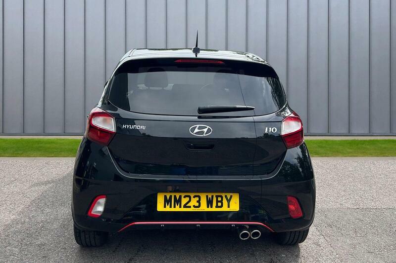 Hyundai I10 1.0 T-gdi N Line Euro 6 Ss MM23WBY Black #6