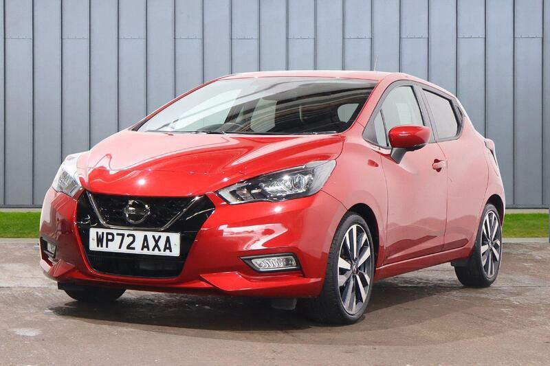 Nissan Micra 1.0 Ig-t Tekna Xtron Euro 6 Ss WP72AXA Red #4