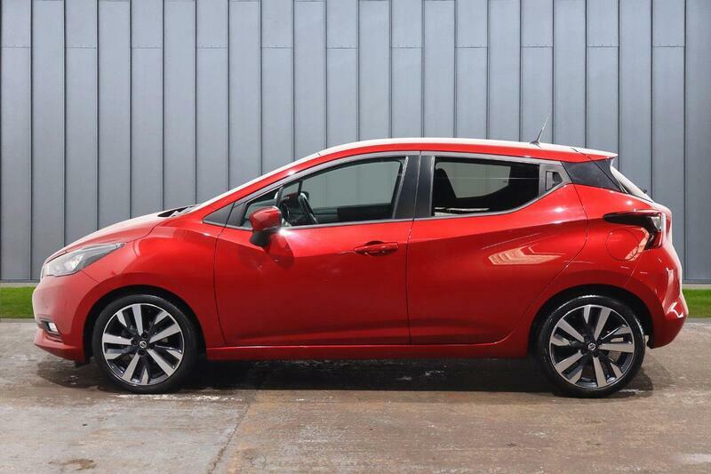 Nissan Micra 1.0 Ig-t Tekna Xtron Euro 6 Ss WP72AXA Red #6