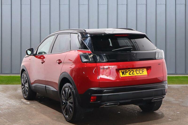 Peugeot 3008 1.2 Puretech Gt Premium Eat Euro 6 Ss WP22CCF Red #2