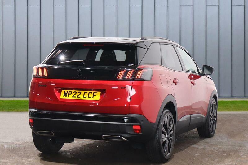 Peugeot 3008 1.2 Puretech Gt Premium Eat Euro 6 Ss WP22CCF Red #4