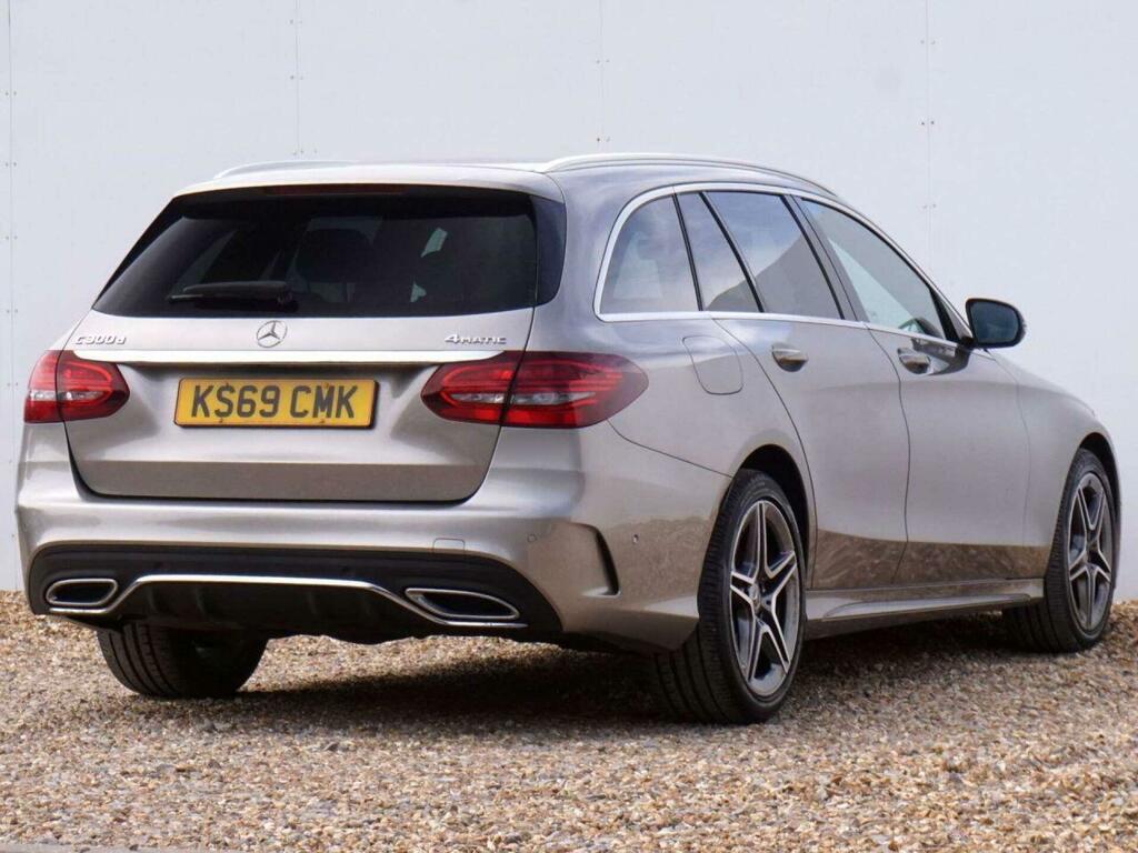 Mercedes-Benz C Class 2.0 C300d Amg Line Edition G-tronic 4Matic Euro 6 KS69CMK Silver #6