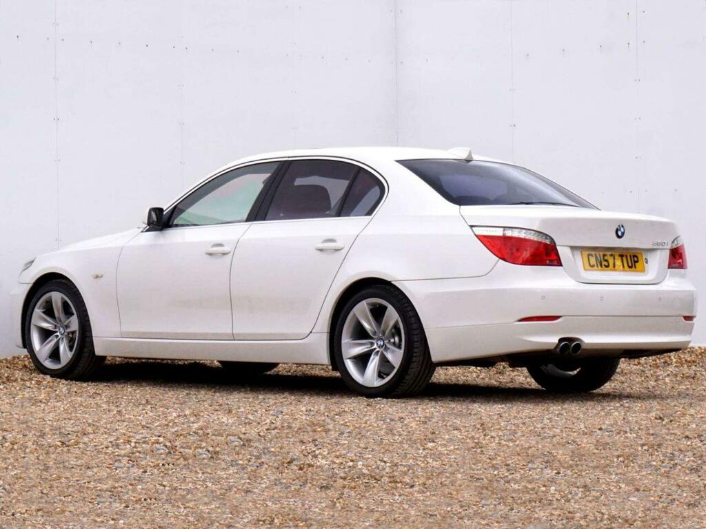BMW 5 Series 4.8 550I V8 Se Steptronic Euro 4 White #6
