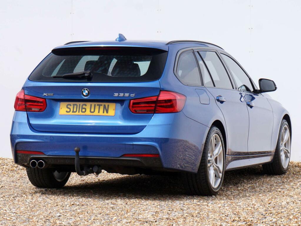 BMW 3 Series 3.0 335D M Sport Touring Xdrive Euro 6 Ss SD16UTN Blue #3