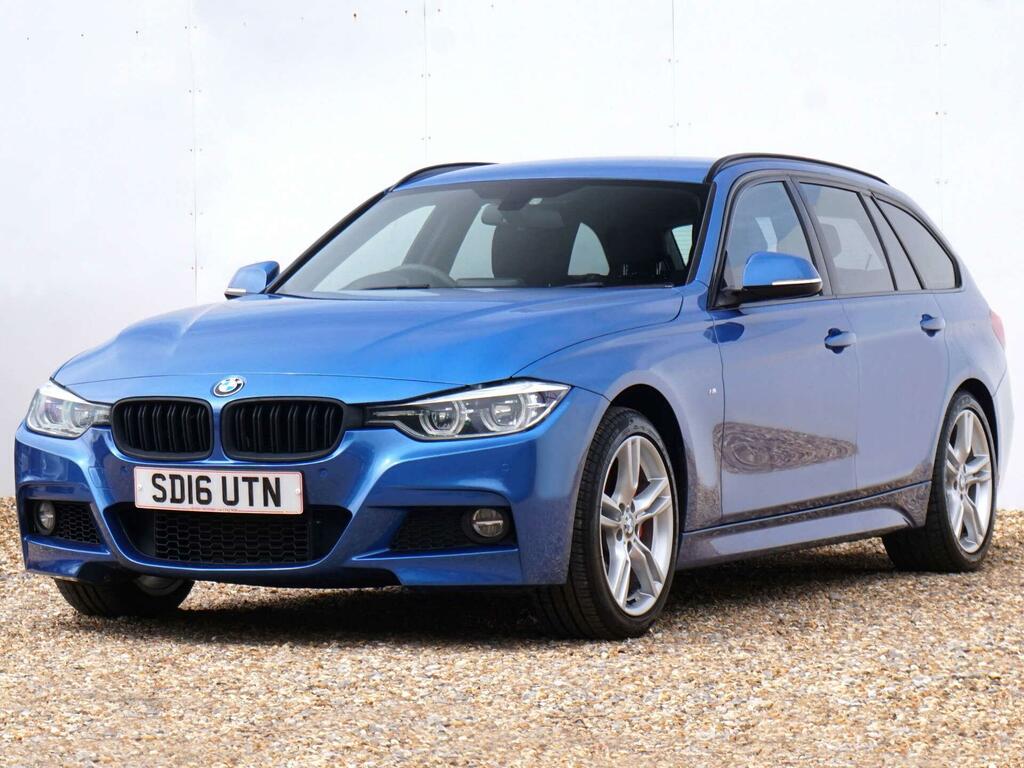 BMW 3 Series 3.0 335D M Sport Touring Xdrive Euro 6 Ss SD16UTN Blue #2
