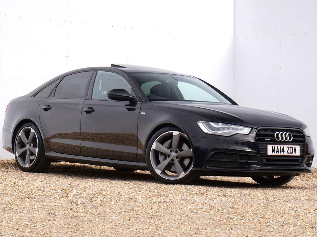 Audi A6 Saloon Black Edition Black #4
