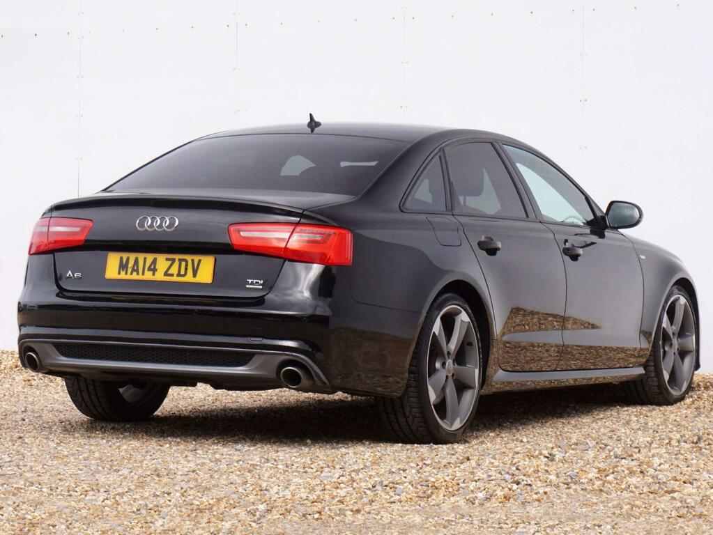 Audi A6 Saloon Black Edition Black #6