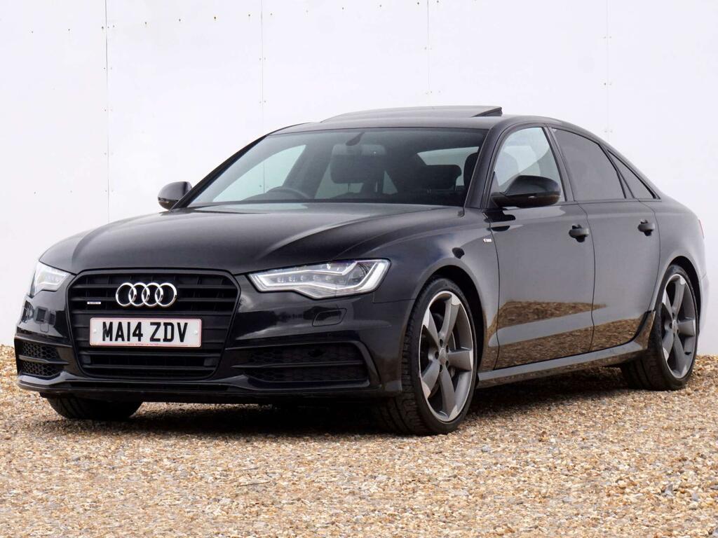 Audi A6 Saloon Black Edition Black #5
