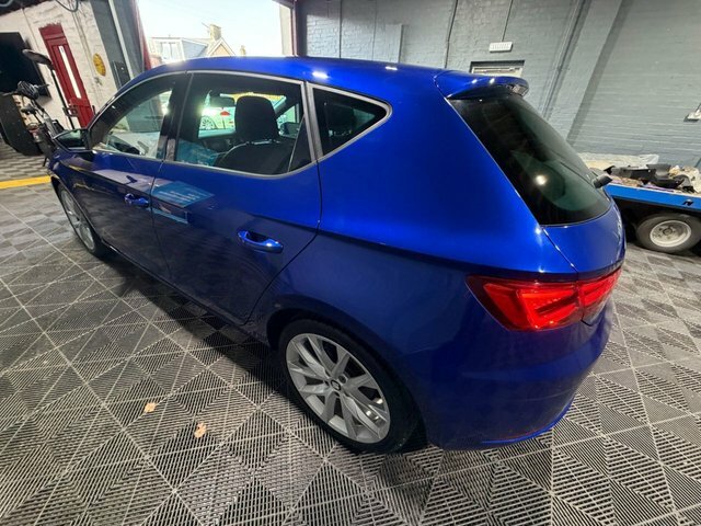 Seat Leon 2018 1.4 Tsi Fr Technology Hatchback Ma FH18UUJ Blue #5