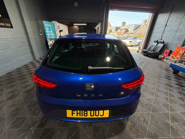 Seat Leon 2018 1.4 Tsi Fr Technology Hatchback Ma FH18UUJ Blue #4