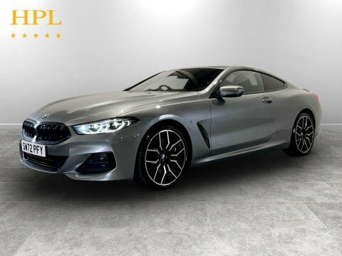 BMW 8 Series Gran Coupe Saloon Grey #3