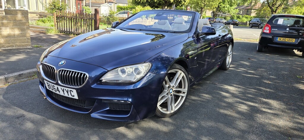 BMW 6 Series 3.0 640D M Sport Euro 5 S S BU64YYC Blue #5