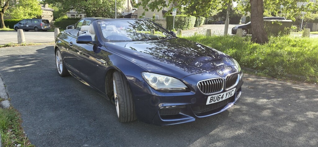 BMW 6 Series 3.0 640D M Sport Euro 5 S S BU64YYC Blue #3