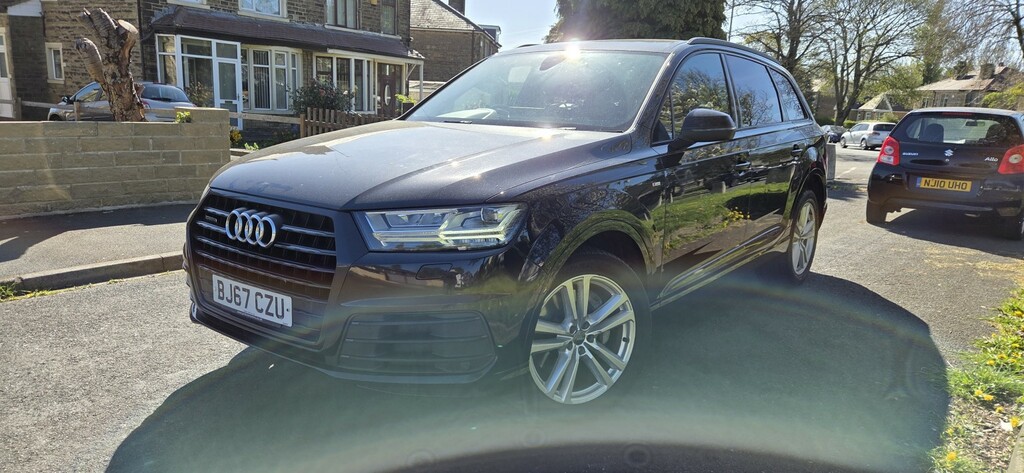 Audi Q7 3.0 Tdi V6 S Line BJ67CZU Black #5