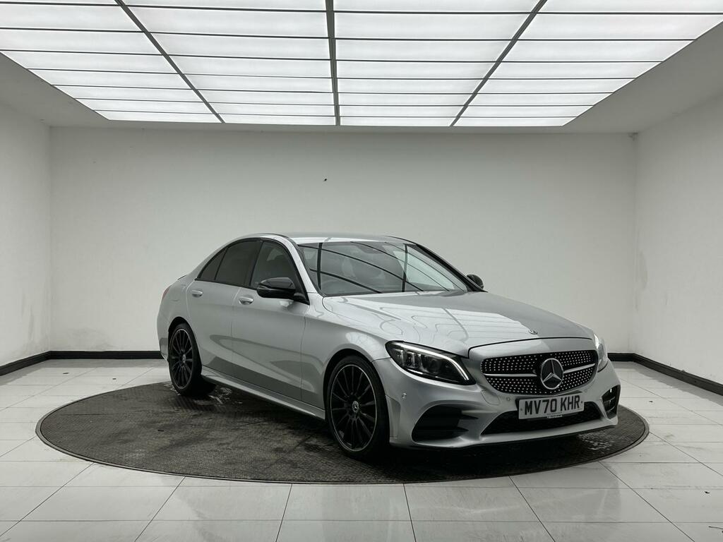 Mercedes-Benz C Class 2.0 C220d Amg Line Premium Saloon G-t Silver
