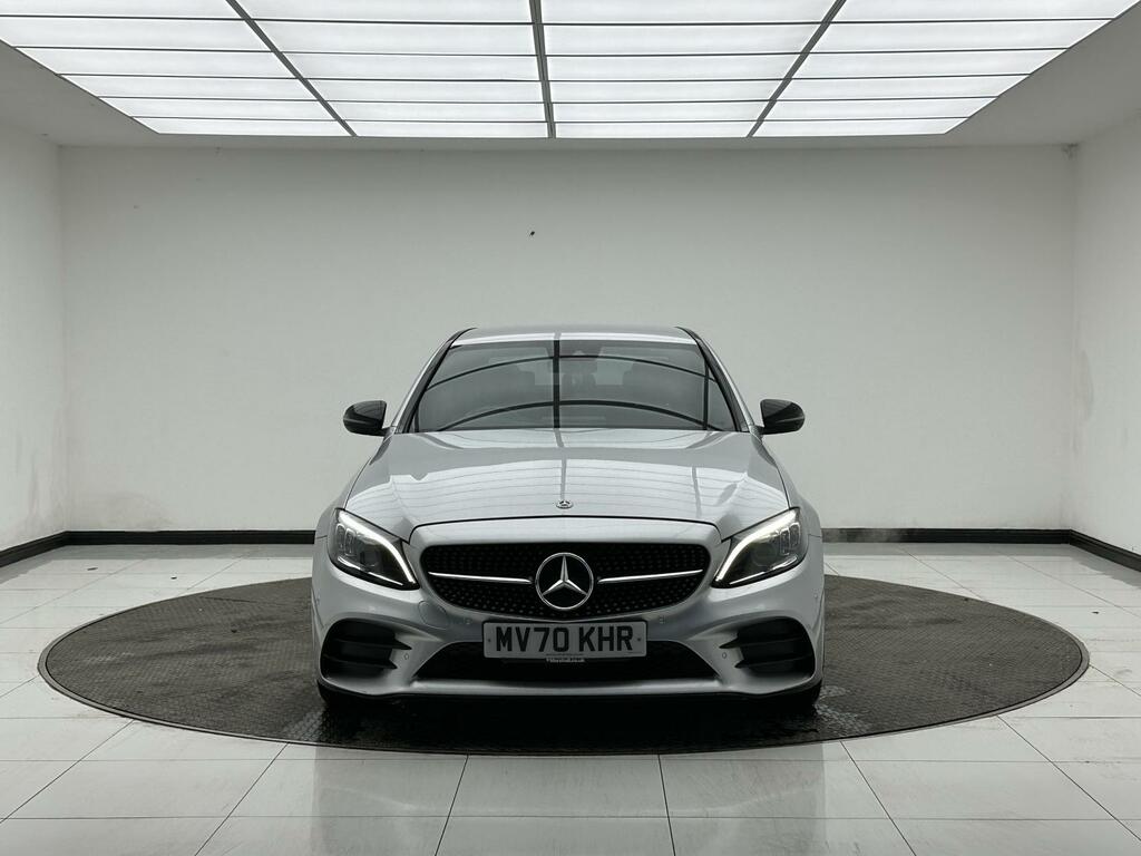 Mercedes-Benz C Class 2.0 C220d Amg Line Premium Saloon G-t MV70KHR Silver #2