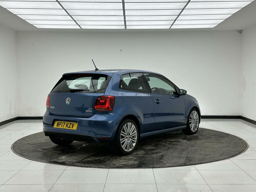 Volkswagen Polo 1.4 Tsi Bluemotion Tech Act Bluegt Hatchback P WF17KZV Blue #6