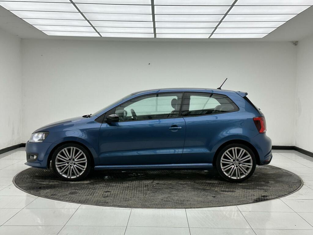 Volkswagen Polo 1.4 Tsi Bluemotion Tech Act Bluegt Hatchback P WF17KZV Blue #4
