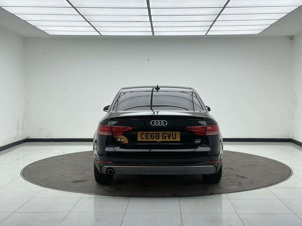 Audi A4 2.0 Tdi 35 Sport Saloon S Tronic Euro 6 CE68GVU Black #6