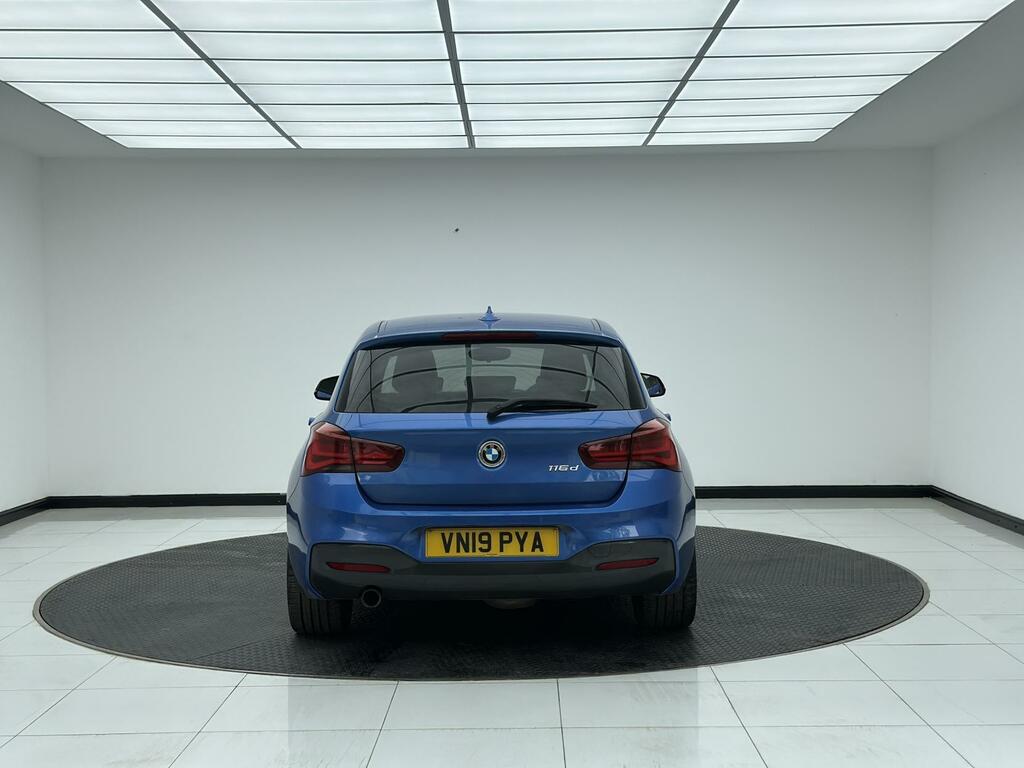 BMW 1 Series 1.5 116D M Sport Shadow Edition Hatchback Dies VN19PYA Blue #4