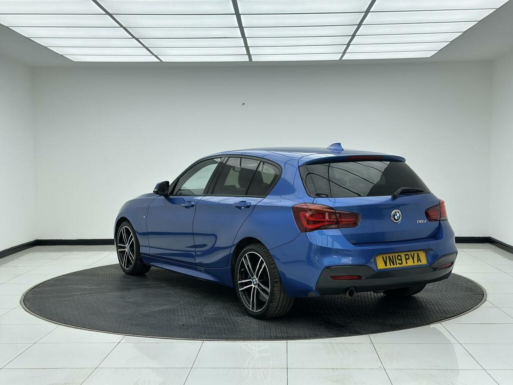 BMW 1 Series 1.5 116D M Sport Shadow Edition Hatchback Dies VN19PYA Blue #3