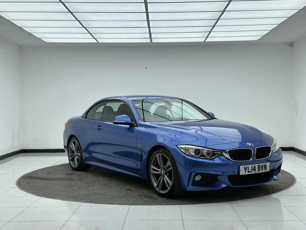 BMW 4 Series 2.0 420D M Sport Convertible Euro Blue
