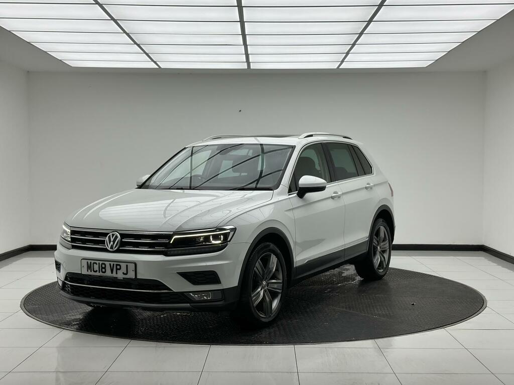 Volkswagen Tiguan 2.0 Tdi Sel Suv Dsg Euro 6 S S 150 P MC18VPJ White #4