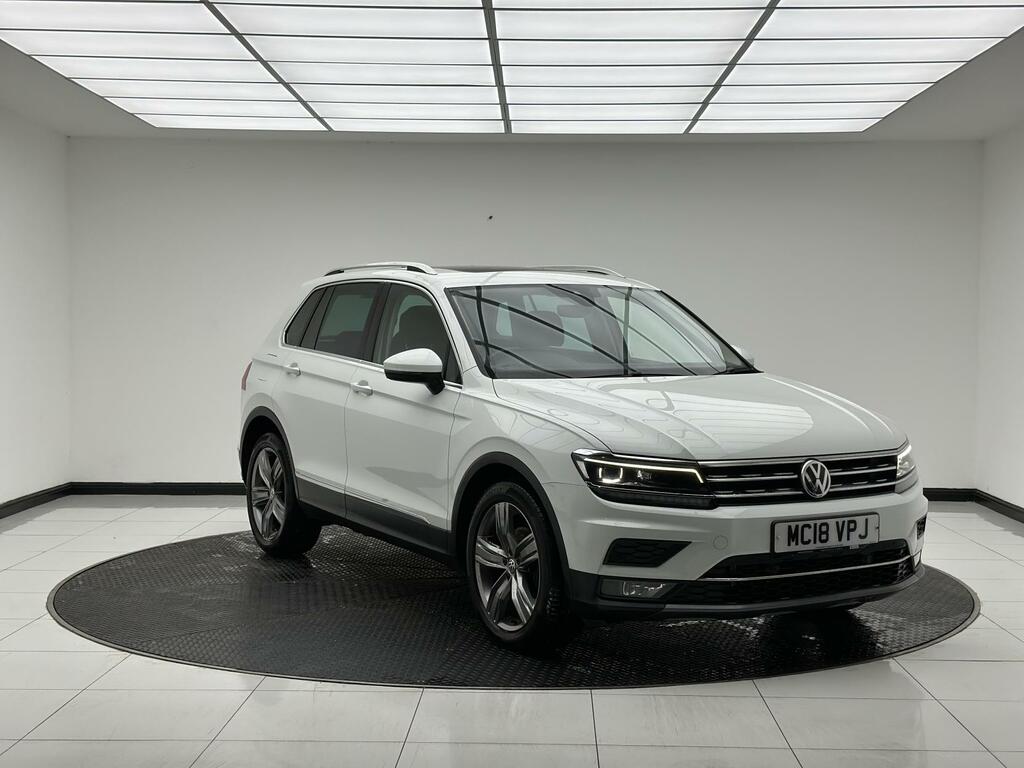 Volkswagen Tiguan 2.0 Tdi Sel Suv Dsg Euro 6 S S 150 P MC18VPJ White #2