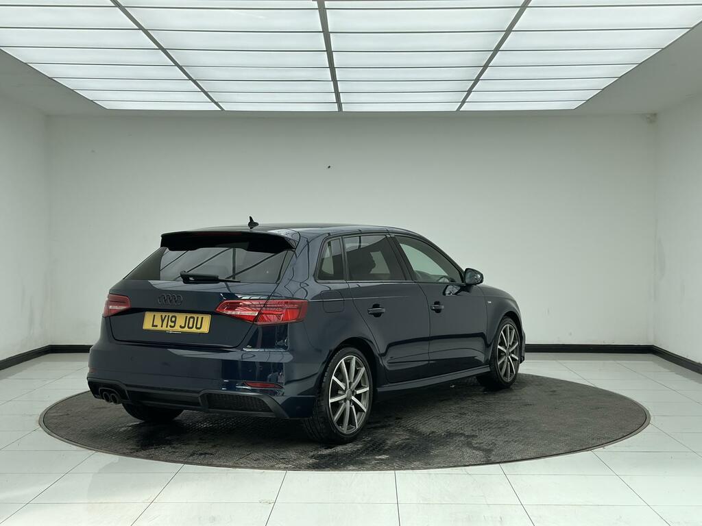 Audi A3 1.5 Tfsi Cod 35 Black Edition Sportback LY19JOU Blue #6