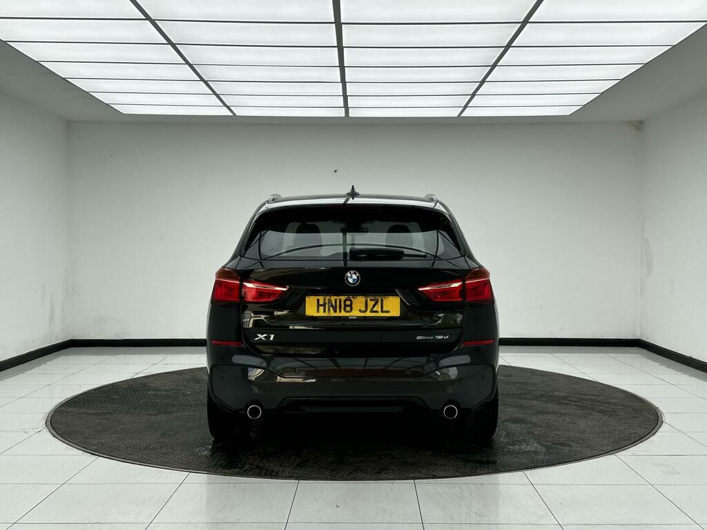 BMW X1 2.0 18D M Sport Suv Sdrive Euro HN18JZL Black #6