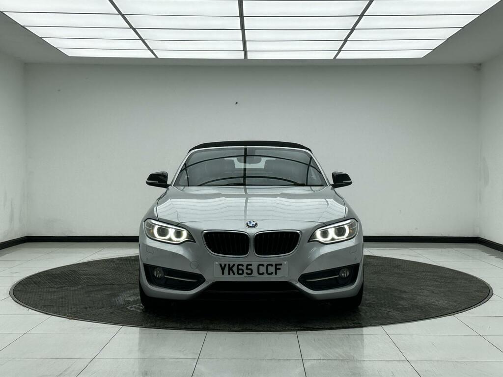 BMW 2 Series 2.0 220I Sport Convertible Euro 6 Silver #2