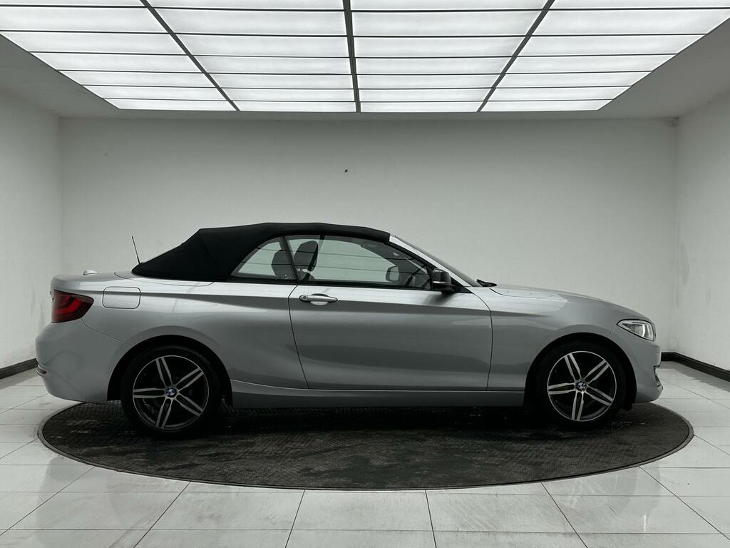 BMW 2 Series 2.0 220I Sport Convertible Euro 6 Silver #6