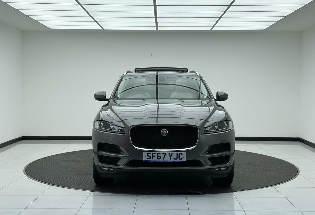 Jaguar F-Pace 2.0 D180 Portfolio Suv Awd Euro 6 SF67YJC Grey #2