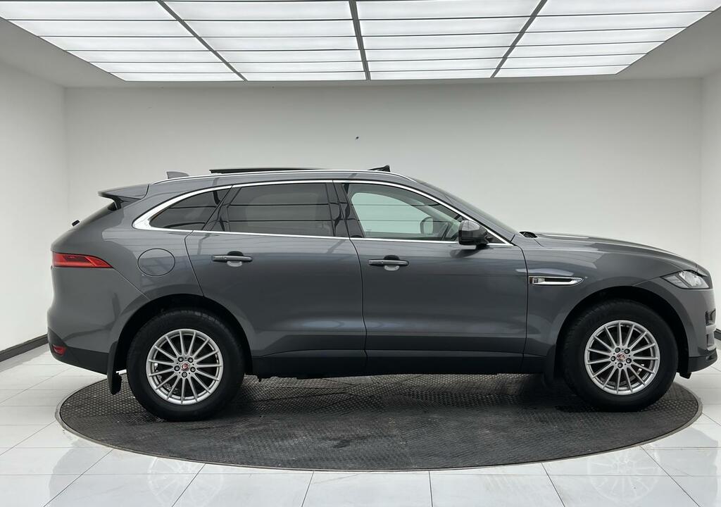 Jaguar F-Pace 2.0 D180 Portfolio Suv Awd Euro 6 SF67YJC Grey #5