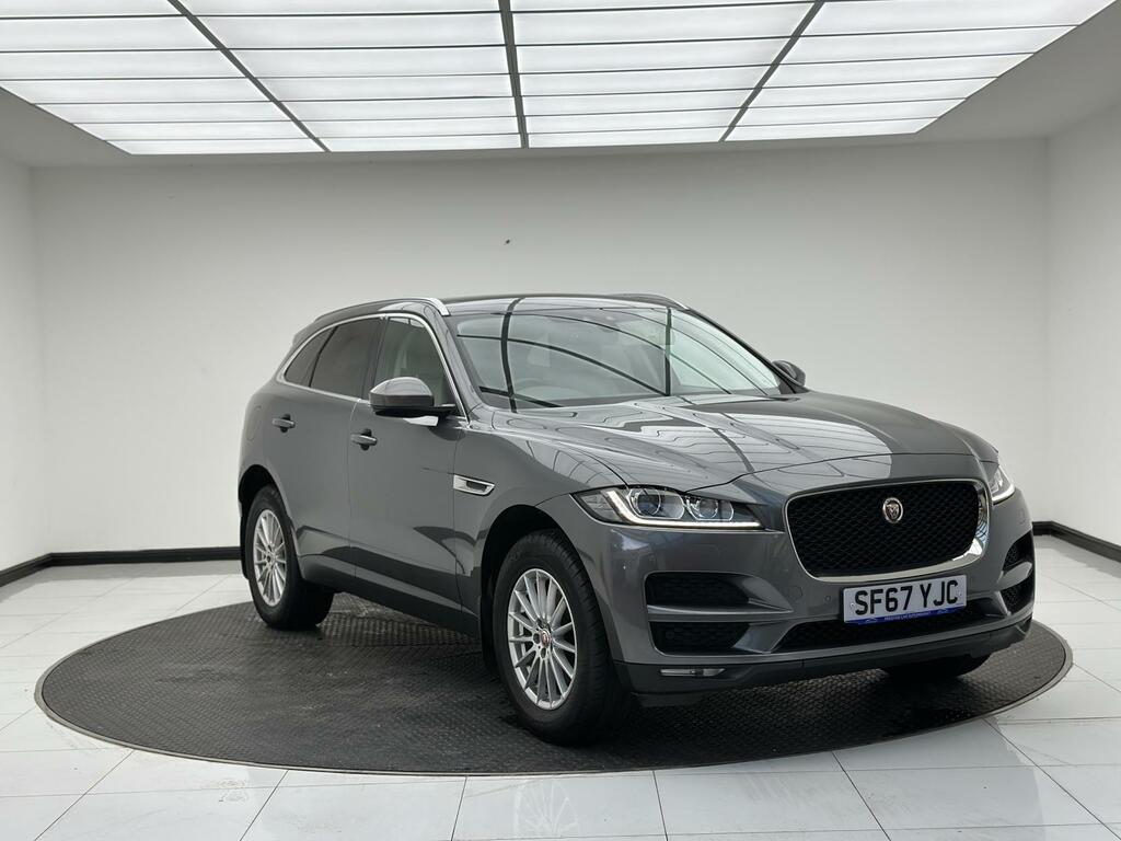 Jaguar F-Pace 2.0 D180 Portfolio Suv Awd Euro 6 SF67YJC Grey #6