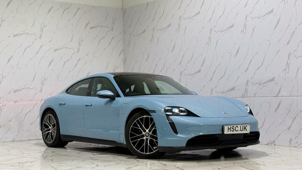 Porsche Taycan Performance Plus 93.4Kwh Saloon Blue