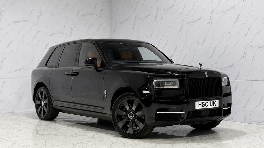 Rolls-Royce Cullinan 6.75 V12 Suv 4Wd Euro 6 563 Bhp AY22FTN Black