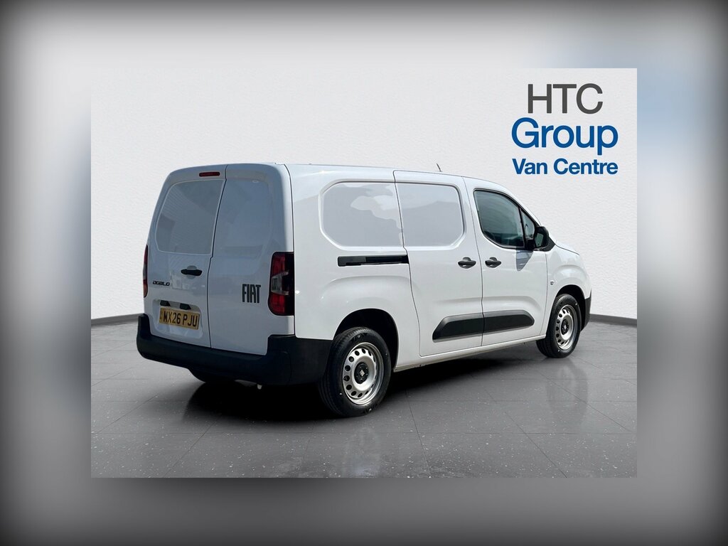 Fiat Doblo 1.5 Multijet3 1000Kg Plus Panel Van 6Dr Man MX26PJU White #6