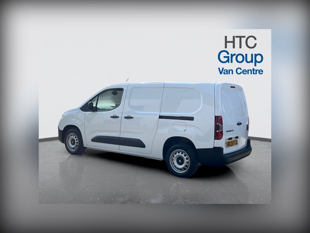 Fiat Doblo 1.5 Multijet3 1000Kg Plus Panel Van 6Dr Man MX26PJU White #5