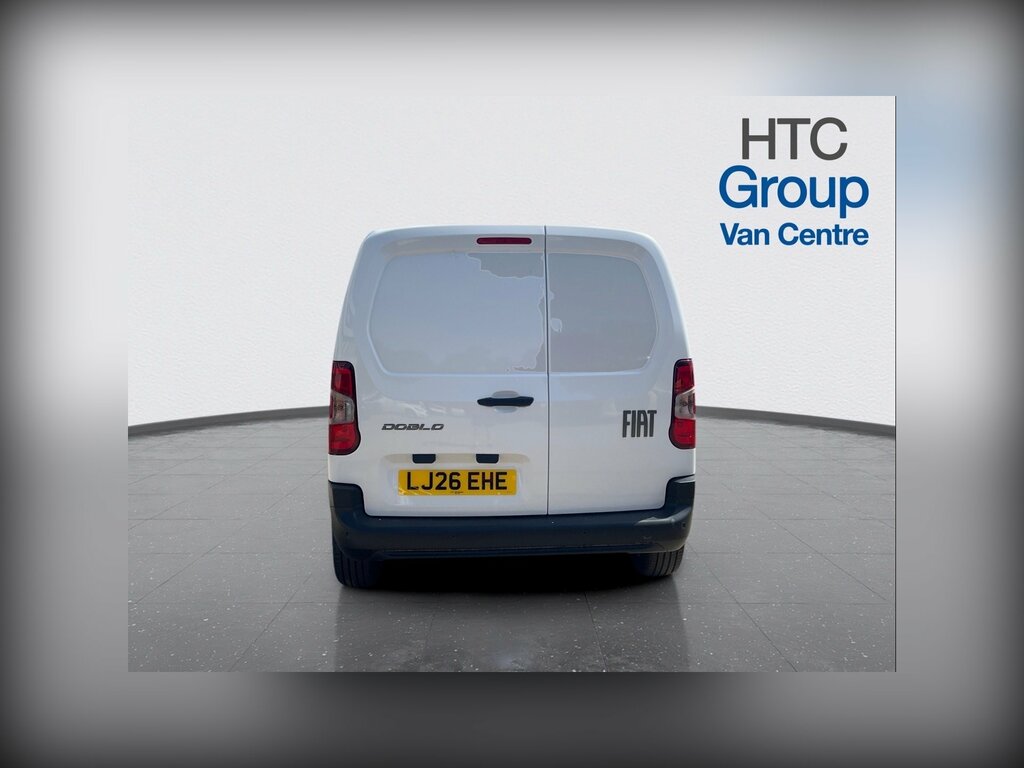 Fiat Doblo 1.5 Multijet3 1000Kg Plus Panel Van Man White #6