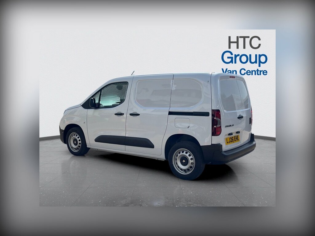 Fiat Doblo 1.5 Multijet3 1000Kg Plus Panel Van Man White #5