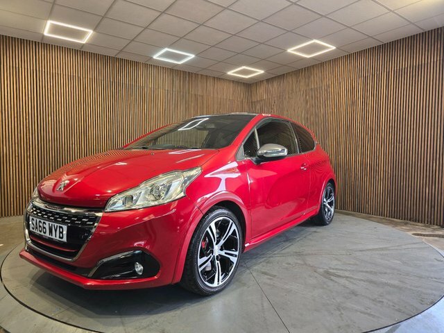 Peugeot 208 1.6 Thp Gti Prestige Euro 6 Ss SA66WYB Red #3