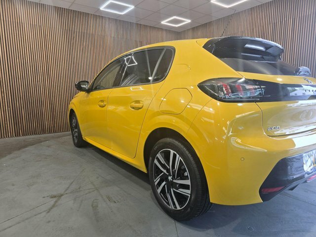 Peugeot 208 1.5 Bluehdi Allure Premium Euro 6 Ss EX23UJD Yellow #4